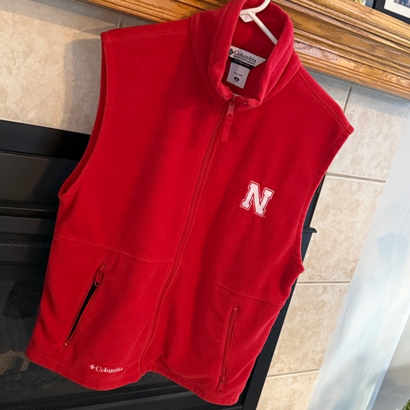 Columbia Other - Columbia Red Fleece Vest